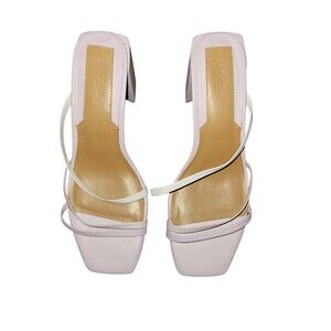 Jaggar The Label Lilac & White Strappy Formal Minimalist Sandal Women SI…